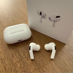 Apple AirPods Pro (1st Gen) Wireless Earbuds with Charging Case and 2 Sleeves